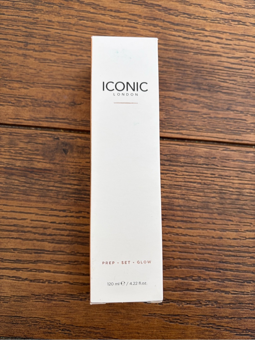 ICONIC London Prep Set Glow Spray - White with Rose Gold Accents